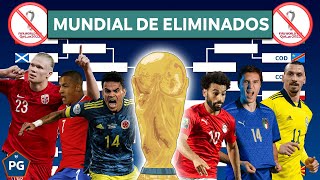 ¿CÓMO SERÍA el MUNDIAL de los ELIMINADOS ¿CUÁL SERÍA su SEDE distinta a QATAR 2022 ¿Y el CAMPEÓN [upl. by Kreegar]