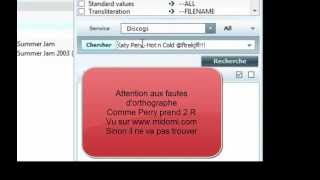 Tuto comment renommer un mp3 avec TagScanner [upl. by Heinrik622]