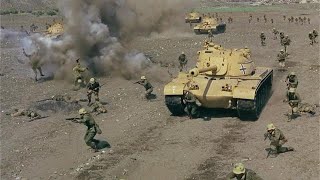 Battle of El Guettar WWII HD Patton 1970 Part 1 [upl. by Christin]