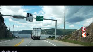 Driving to Tadoussac Ferry [upl. by Towrey]