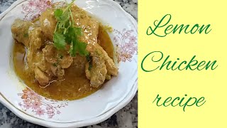 Lemon Chicken recipe acookdw7ei [upl. by Ardyth]