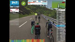 Zwift  Stage 5  Epic Race  Tour de Zwift 2024 B Achterbahn in Innsbruck  21st January 830am [upl. by Gaughan]