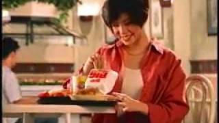 Wendys Hamburger 1994 TV ad featuring Regine Velasquez [upl. by Urdna]