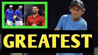 I KNEW HE WILL BE THE GOAT Former Tennis Pro SNUBS Nadal amp Federer amp Declares DJOKOVIC The Greatest [upl. by Stratton]