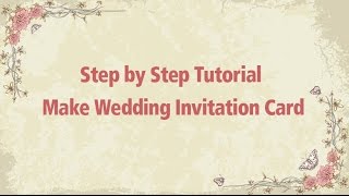 Tutorial on How to Make a Wedding Collage [upl. by Ivette]