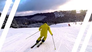 Skifahren im Sauerland POSTWIESE in Neuastenberg bei Winterberg im TEST [upl. by Sufur196]