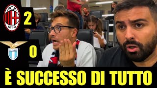 È SUCCESSO DI TUTTO MILAN  LAZIO 20  LIVE REACTION feat STEV [upl. by Daub]