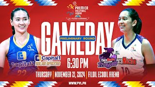 CAPITAL1 vs CHOCO MUCHO  Full Match  Preliminaries  202425 PVL AllFilipino Conference [upl. by Springer]