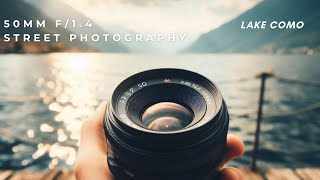 50mm f14 Street Photography at Lake Como  Capturing the beauty in every corner [upl. by Caldera876]