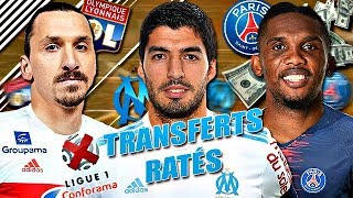 LES 10 TRANSFERTS RATÉS QUI AURAIENT PU CHANGER LHISTOIRE DE LA LIGUE 1 [upl. by Boyse375]