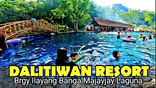 DALITIWAN RESORT I MOST POPULAR TOURIST SPOT IN MAJAYJAY LAGUNA I PHILS I 4K [upl. by Zillah]