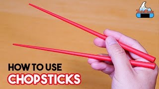 How to Use Chopsticks Tutorial with Bonus Bean Challenge お箸の上げ下ろし方、知ってます？ [upl. by Thurber]