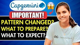 Capgemini Exam Pattern Changed  What to Prepare  FREE GIVEAWAY ALERT Capgeminiexam2025batch job [upl. by Cilla]