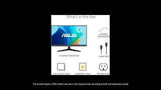 ASUS 22 Inch VY229HF Eye Care Monitor Review [upl. by Richela]