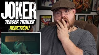 JOKER Teaser Trailer Reaction [upl. by Hobey413]