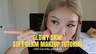 CCGRWM KOREAN MAKEUP GLOWY SKIN SOFT GLAM MAKEUP TUTORIAL with MY FAVORITE PRODUCTS [upl. by Akimal]