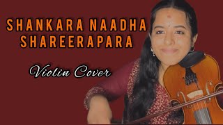 Shankara Naadha Shareerapara  Violin Cover  Sankarabharanam  Iswarya Sree [upl. by Marco509]