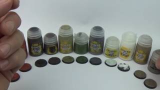 Warhammer 40K Painting amp Modelling Review CITADEL TEXTURE PAINT RANGE [upl. by Sergu]