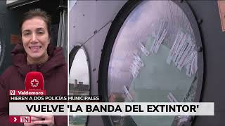 Pillados en Valdemoro dos miembros de la banda del extintor [upl. by Joan]