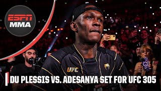 DC is excited to see ‘angry Izzy’ vs Dricus Du Plessis at UFC 305  UFC Live [upl. by Atin]