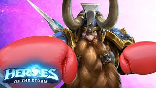 Bruiser Muradin Enters The Ring  Heroes of the Storm Hots Muradin Gameplay [upl. by Leirrad]