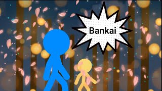 Yellow and Blue 86  Blue use Bankai  Stickman  Short animation [upl. by Traweek]