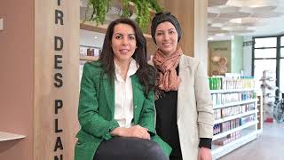 SainteMarthe decouvrez le nouveaux design de la pahrmacie de Hajer et Samah [upl. by Ynes]