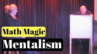 Mentalist Number Trick  Magic Show Gatlinburg 2018 [upl. by Yerggoeg]