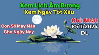 Lịch Âm Hôm Nay  Xem Ngày Tốt Xấu [upl. by Jackelyn]