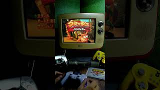 Crash Bandicoot NSTCJ Sony Playstation LG Retro CRT TV [upl. by Irolam]