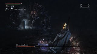 Bloodborne  Headless Bloodletting Beast boss Great Pthumeru Ihyll Chalice [upl. by Noir]