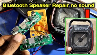 How to Repair Bluetooth speaker no sound  BT Speaker Module sound problem  Electronics Verma [upl. by Arvonio]