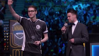 NALCS Summer MVP Bjergsen Interview [upl. by Vanya]