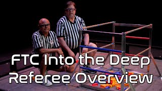 Referee Overview  FTC quotInto the Deepquot  Florida FIRST Tech Challenge  Bob and Sid [upl. by Naharba]