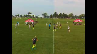 Deirdre Green 2027 ECNLRL Highlight Video [upl. by Nnaycnan751]