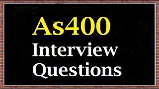 As400 Interview Questions [upl. by Aihsetan297]