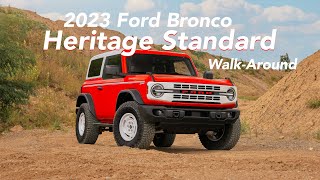 2023 Ford Bronco Heritage WalkAround  Bronco Nation [upl. by Eadie]