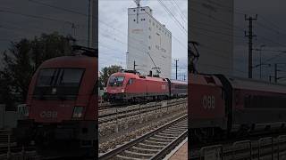 ÖBB Railjet at high speeds [upl. by Odlanra]