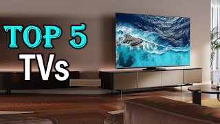 Best TVs 2024  TOP 5 Best TVs You Can Buy in Reviews [upl. by Yrrap]