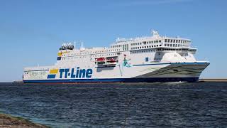 The new Ferry Nils Holgersson  Swinoujscie  Green Ship LNG Powered [upl. by Spohr]