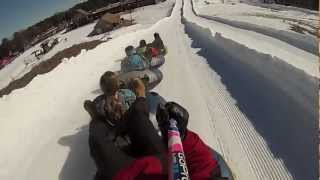 Snow Tubing at West Mountain in NY [upl. by Sy]