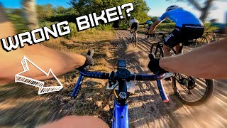 Bringing A GRAVEL BIKE To A MOUNTAINBIKE RACE  100km Veldslag om Norg [upl. by Aicilihp578]