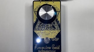 EarthQuaker Devices Acapulco Gold Power Amp V2 Distortion Guitar Pedal [upl. by Hussar]