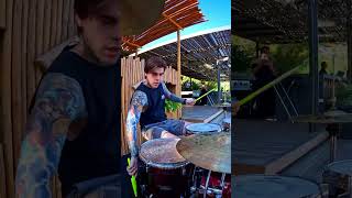 ITS MY LIFE  ENERGY WATER drumcover [upl. by Enitnatsnoc722]