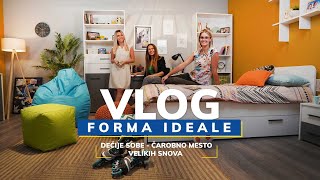 Vlog  Dečije sobe  magično mesto velikih snova│Forma Ideale [upl. by Neelik]