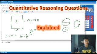 UCAT Quantitative Reasoning Questions Explained [upl. by Zabrine558]