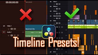 Huge Timesafer with Presets  1min Tutorial  DaVinci Resolve [upl. by Erastatus]