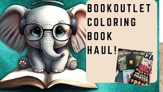 Bookoutlet coloring book haul Oct 2024 [upl. by Aile]