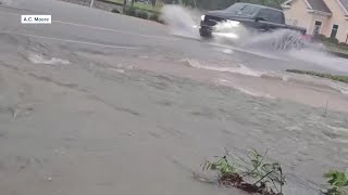 Flash flooding impacting Valdosta area [upl. by Lach924]