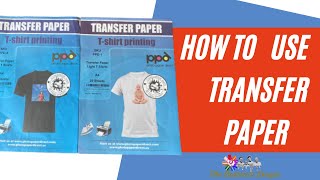 How to use Heat transfer paper [upl. by Cence]